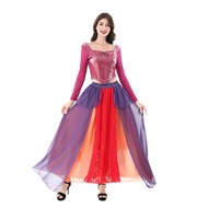 Halloween Costume Witch Is Crazy 2 Outfit Carnival Performance Queen Medieval Dress