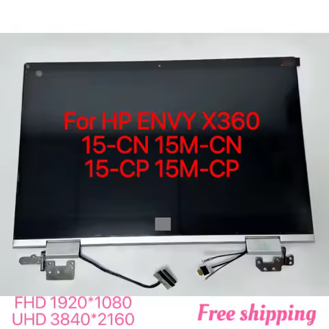 For Hp Envy X360 15-Cn 15M-Cn 15-Cp 15M-Cp, Lcd Display Screen Panel L20114-001 L20118-001 Replaceme