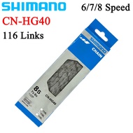 CODDây Xích Xe Đạp Leo Núi Shimano MTB CN-HG40 6 7 8 Tốc Độ 116LGOOD