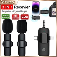 K15 3in1 Microphone Adaptation Speaker 3.5 MM Aux For Intelligent Noise Cancellation Wireless Microp