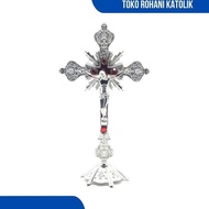 24 CM ALTAR CROSS CATHOLIC SITTING CROSS/ TABLE CROSS/ ALTAR CROSS/
