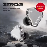 7Hz x Crinacle Zero 2 Generation Earbuds Updated 10mm Dynamic Driver IEMs Wired Earphones Gaming Hea