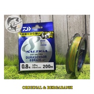 Senar PE Daiwa Saltiga Durasensor UVF X8 200 Meter Pilih Ukuran