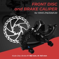 HIMO Front Disc + Brake Caliper F160 R140 for HIMO Z16/Z20/C20