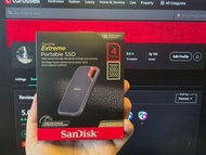 ⭐全新原裝行貨⭐ SanDisk Extreme Portable SSD 2TB / 4TB（SDSSDE61）USB-C 外置SSD 固態硬碟