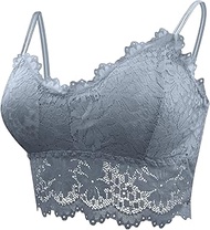 Bustier Tops Women's Lace Bra Without Underwire Seamless Bralette Corset Yoga Training Bra Lingerie 