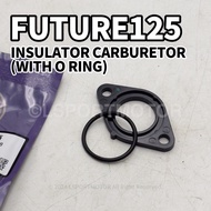 HONDA FUTURE125 INSULATOR CARBURETOR + ORING FUTURE 125