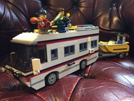 已砌 完成品 Used LEGO 31052 CAMPER VAN + BOAT 2016 CREATOR 包郵 FREE POSTAGE