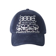 [AEAE x Cinnamon Dog Corduroy Joint Baseball Cap] Sanrio Embroidered Cap | Korean Niche Street Wear 