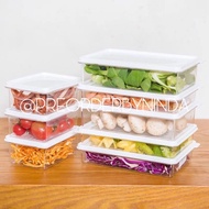 Fridge Food Storage Box PET Food Storage Fridge Organizer - Vegetable Storage Box - Fridge Box