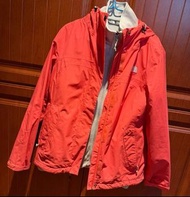 The north face 女裝紅色外套-M/L