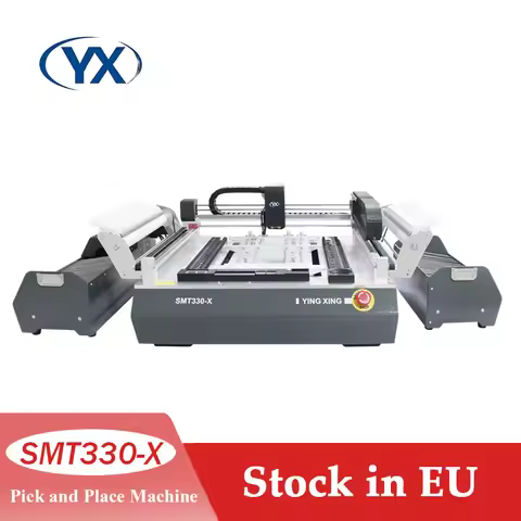 Stock in EU SMT Equipment Small Desktop Pick and Place Machine with 54 Feeders and 4 Cameras SMT330-