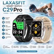 LAXASFIT C29Pro Smart Watch Bluetooth Calling HD Touch Screen Fitness Tracker Android iPhone Waterpr