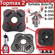 OEM BUTERFLY B-591 B-596 Blender Jug Base Lock Jug Blade Lock Plate Retainer Spare Parts BUTTERFLY
