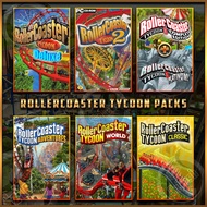 RollerCoaster Tycoon Games 7 IN 1 [PC GAME] 🔥 [ DIGITAL DOWNLOAD] 🔥RollerCoaster Tycoon Deluxe-World