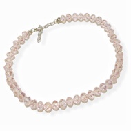 Tiffany Diamond Crystal Choker Korean Necklace Kalung Kristal Korea Luxury Glamour