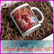 HIGH QUALITY PRINTED CERAMIC CUP WITH DARWIN NUNEZ SHAPE