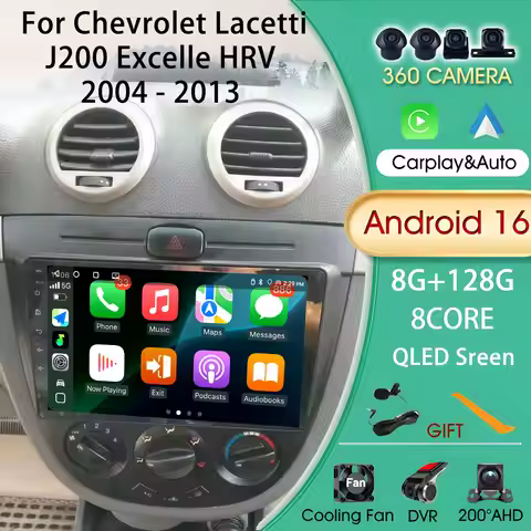 Car Radio Android 16 Carplay Android For Chevrolet Lacetti J200 Nubira Optra Buick Excelle Hrv Buick