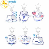 Wubbaboo Honkai Emoji Face Keychain
