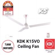KDK K15V0 60" CEILING FAN