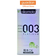 Okamoto 003 Platinum Condoms, 10Pcs