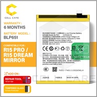 Battery For OPPO R15 CPH1831 CPH1835 BLP651 BLP663