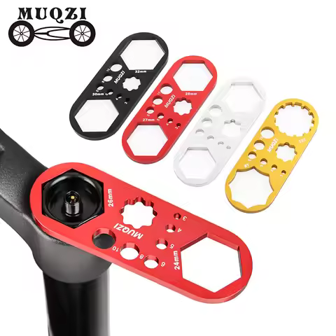 MUQZI MTB Fork Wrench For Suntour XCM XCR XCT RST ROCKSHOX Air Suspension Fork Bike Air Top Cap Remo