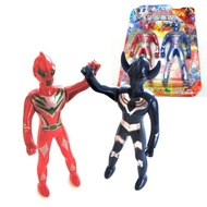 ❤️[Ready Stock] Children Boy 2 Ultraman Toys Live Show 4D