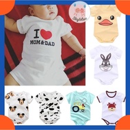 Baby rompers Baju Bayi Rompers Baby Clothing Cartoon Jumpsuits Newborn Infant Baju Kartun Comel Boy 