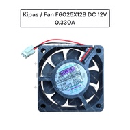 Fan / Fan F6025X12B DC 12v 0.330A