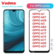 Oppo A7 AX5S A5 AX5 A3 A79 A77 A71 A59 A37 Tempered Glass 5D Phone screen