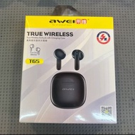 AWEI T65 藍芽耳機/無線耳機/防水防汗/遊戲耳機/wireless gaming earbuds/Bluetooth/headsets/noise reduction