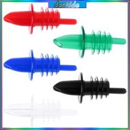 Dark Plastic Liquor Spirit Wine Bottle Pour  Flow Pourer Stopper Cocktail Drinks