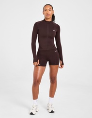 AYBL Empower Seamless Full Zip Top - Brown