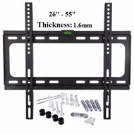 HDTV Wall Mount TV Flat Panel Fixed Mount Flat Screen Bracket with Max 200 * 200 VESA Compatibility and Max.50KG Loading Capacity for 26" ~ 55" Screen LCD LED Plasma TV