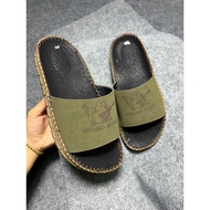 Dép ông địa cao cấp dép khâu viền bảo hành 6 tháng chất liệu da bò