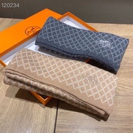 Hermes 男款頸巾 Size 180×30cm