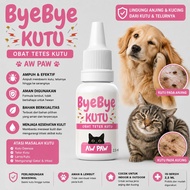 BYE BYE KUTU 2.5 ML - flea drops for cats and dogs, anti-flea medicine to eradicate fleas to the egg