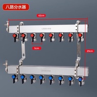 Liansu Floor Heating Stainless Steel Water Dispenser 4-Channel 6-Channel 8-Channel with Switch House