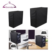 [deevoka] Oxford Cloth Computer CPU Dust Cover with Zipper, PC Dust Protection Case, CPU Accessories