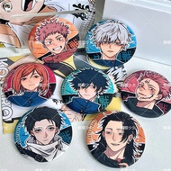 【Ready stock】咒术回战周边卡通虎杖悠仁五条悟夏油杰马口铁徽章吧唧周边胸针【  People's Collection 】 Spell Return Battle Surroundin ds