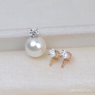 Chain 2690 Pendant Pendant Female diy Large 18K Pendant Pearl AU750 Princess Pendant Gold Empty Hold