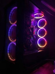 I7-12700 RTX3080 電腦主機RGB 旋剛REV300  GTA5 APEX LOL多開主機