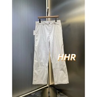 [Correct Version] D Back Waist Leather Logo Logo Cotton Corduroy Trousers Casual Pants Casual All-Ma