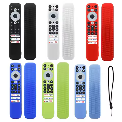 Silicone remote control case For TCL RC902V FMR1 FMR4/FMR5/FMR7/FMR9 FMR6 series RC813A RC813F Housi