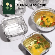 VASMALL - [ 10 PCS ] ALUMINUM FOIL TRAY | ALUMINUM FOIL CUP | ALUMINUM FOIL CONTAINER TRAY