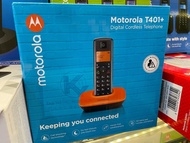 地鋪現貨☎️ Motorola T 401+ 數碼室内無線電話 家居 無線電話 Digital Cordless Telephone