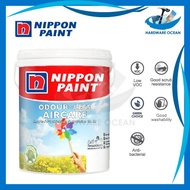 Nippon Paint Odourless Air Care Interior Wall Paint 5L Anti-Formaldehyde Indoor Emulsion Cat Dalam Dinding