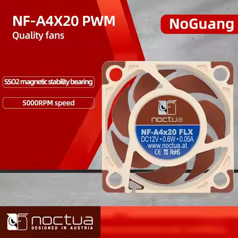 Noctua NF A4x20 PWM 40mm 40X40X20mm 5000 RPM 14.9 dB(A) PC Cooling Fan Cooler Fan Radiator fan Compu