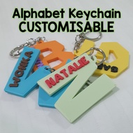 Personalised Alphabet Keychain Customisable